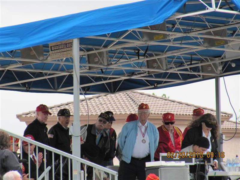 Pictures from 65th Anniversary of flag raising on Iwo Jima – Parade Sacaton, AZ