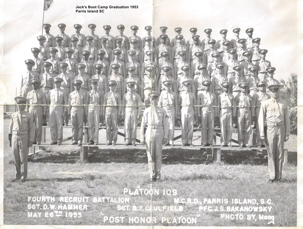 Platoon 109 (Post Honor) May 1953