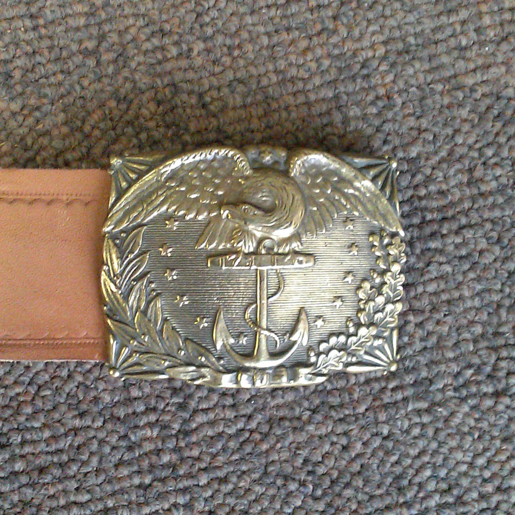 1865 Marine Emblem Buckle