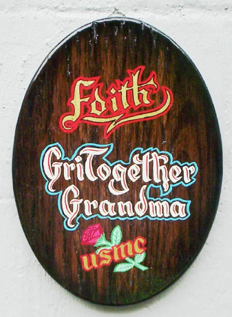 Special GriTogether plaque