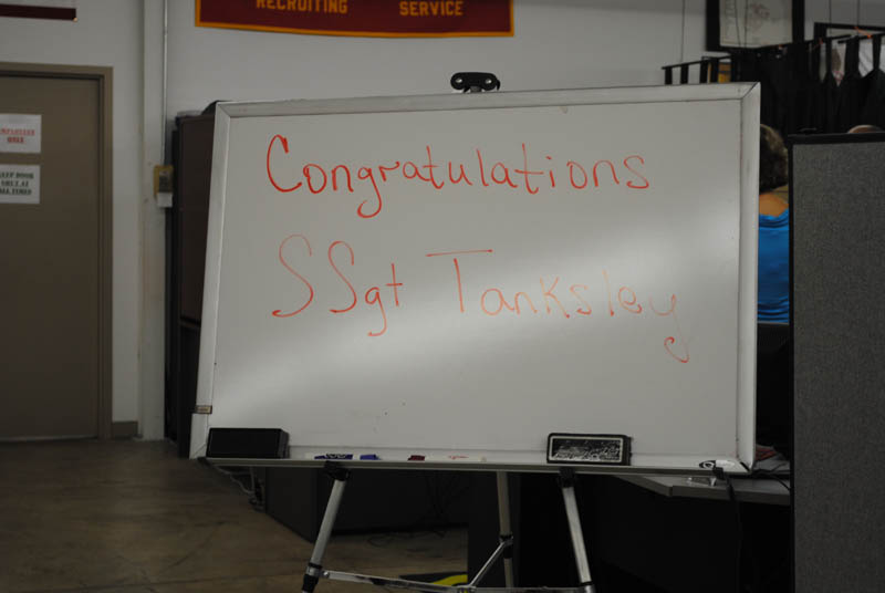 SSgt Codi Tanksley’s Promotion Ceremony