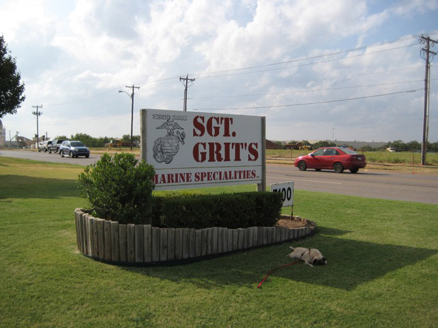 Monte visits Sgt Grit Marine Specialties