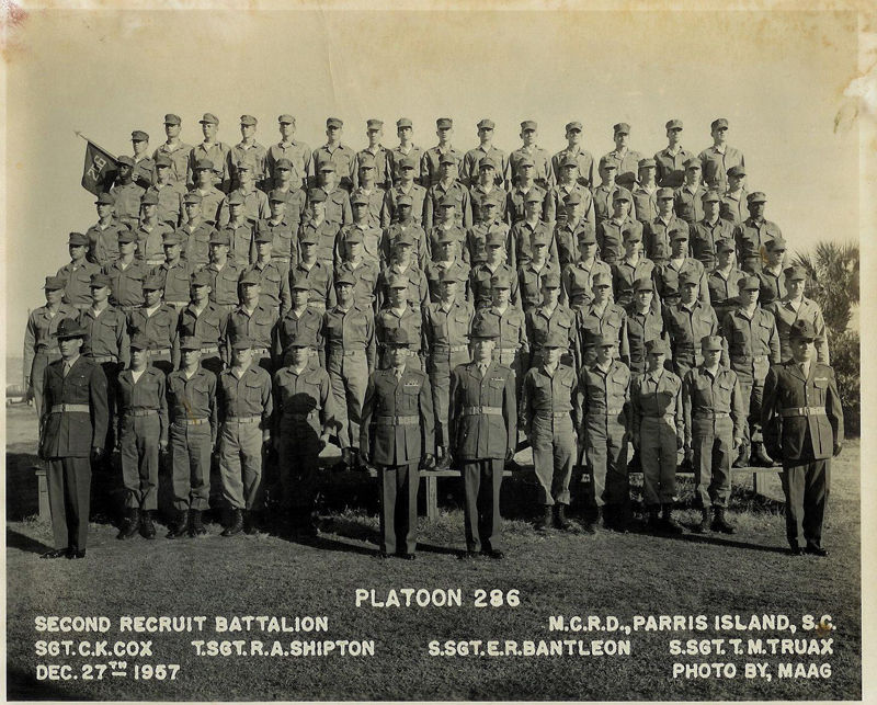 Platoon 286 PI 1957