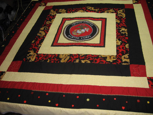Marine Corps Quilt