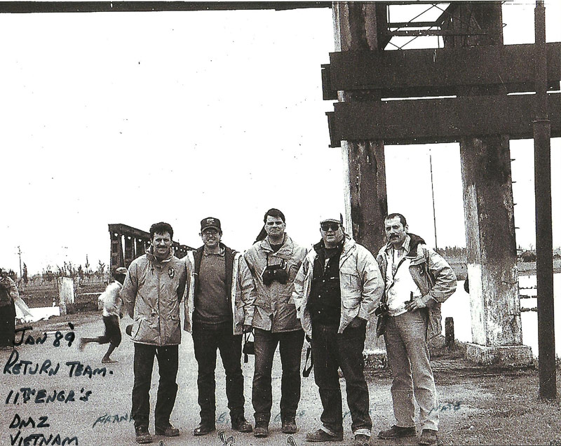 We meet again - 11th Engineer return team of 89' Vietnam Revisited