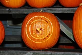 USMC Seal Pumpkin