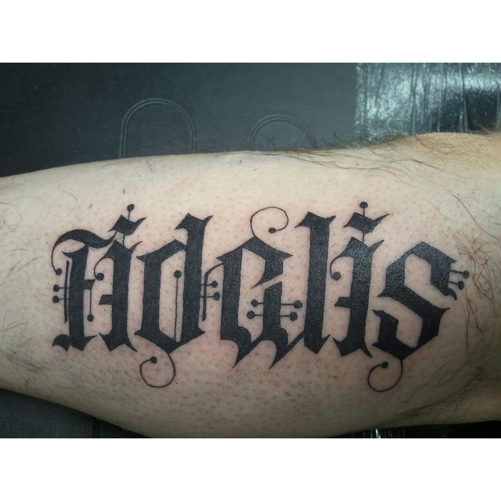Ambigram Tattoo