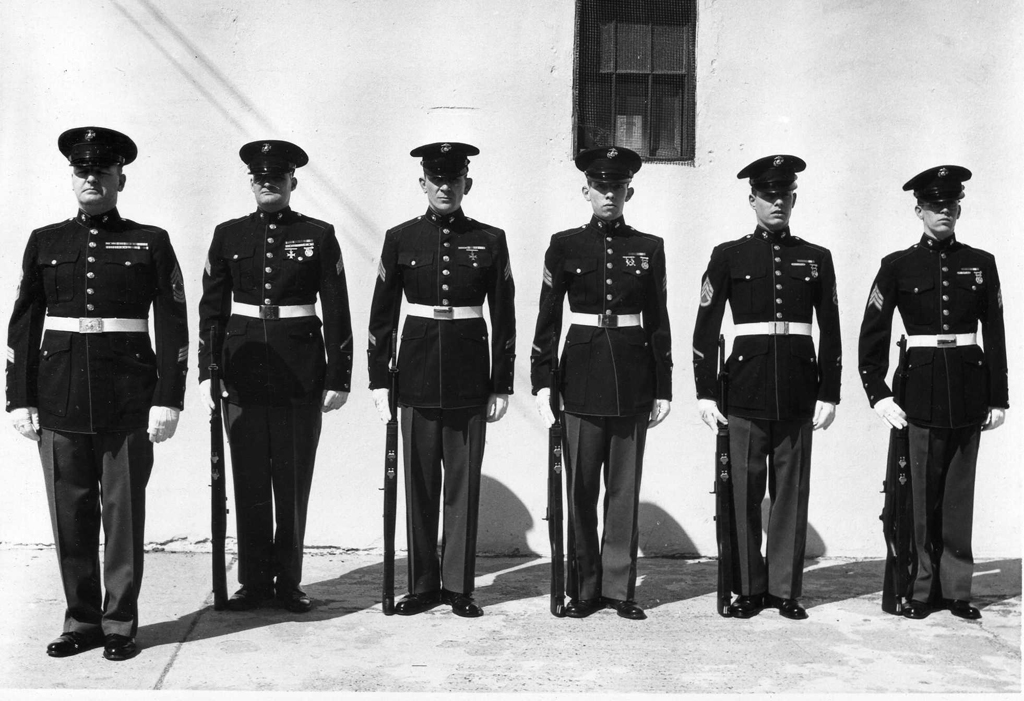 Blue Cover Used For Burial Detail 1957