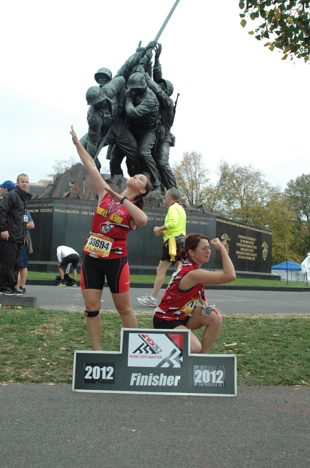 Darling Daughters At The Finish