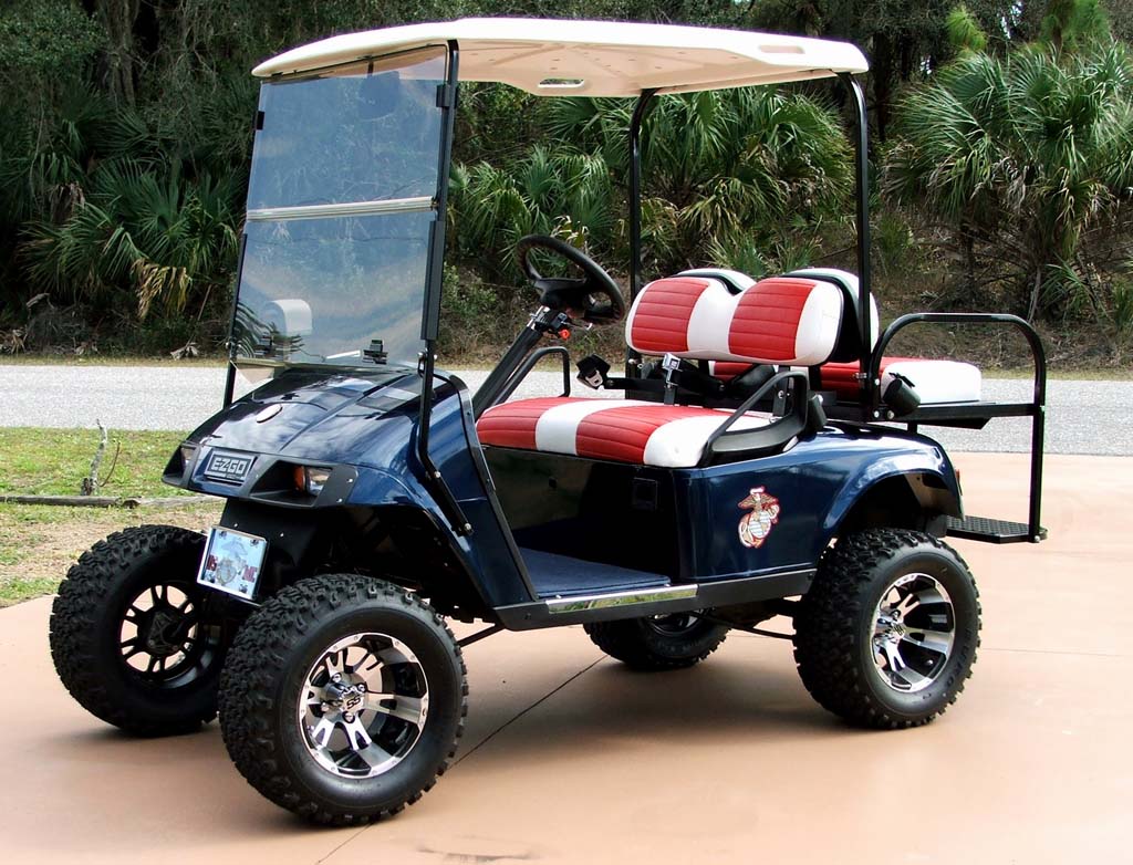 Marine Corps Golf Cart