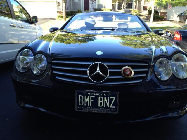 Marine Blue Benz
