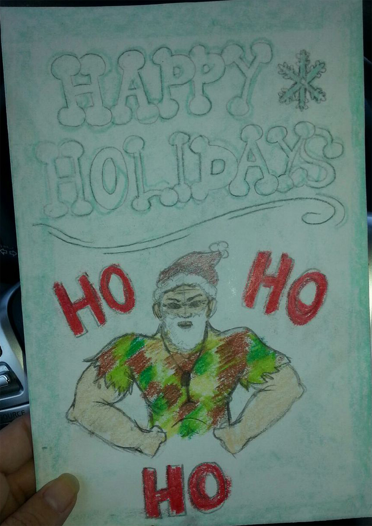 Marine Santa