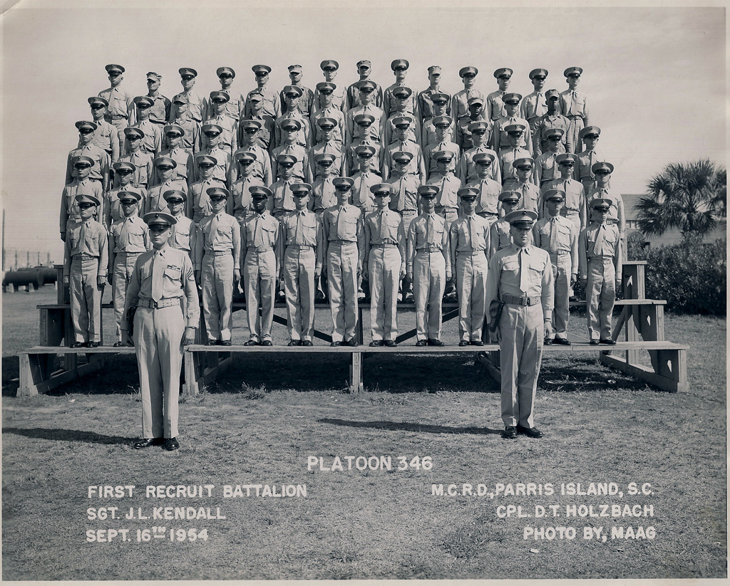 Parris Island 1954