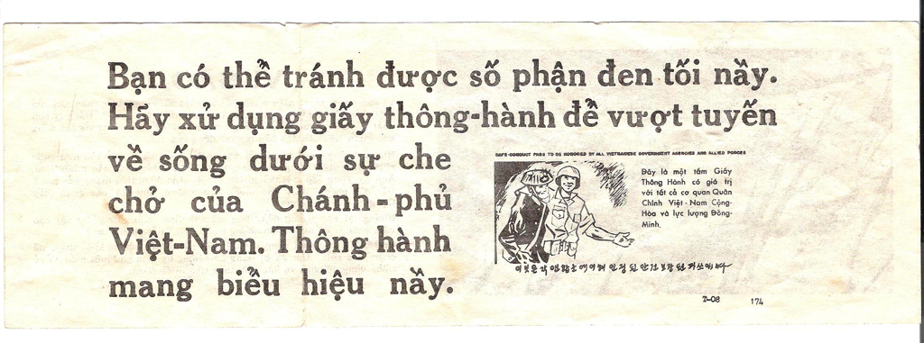 Viet Nam Leaflets – 1966