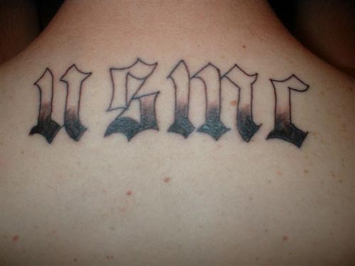 USMC Tattoo