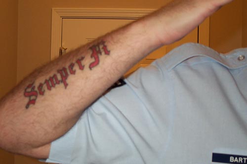 My Marine Tat