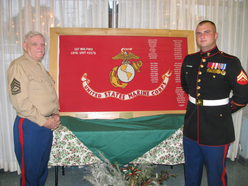 Honoring Fallen Marines