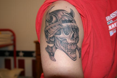 USMC Skull Tattoo