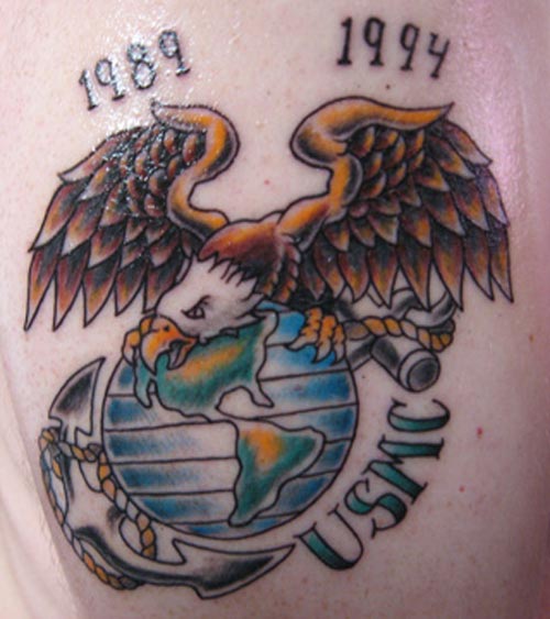 USMC EGA Tattoo