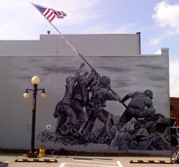 Iwo Jima Mural