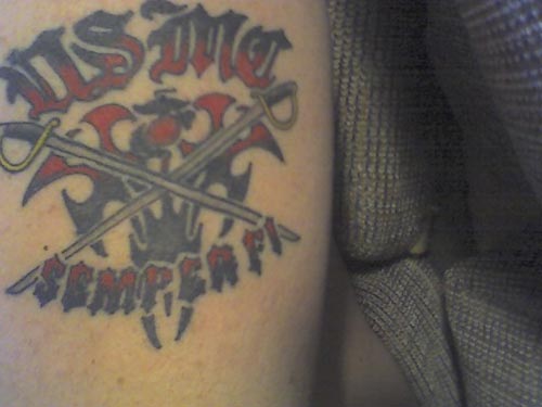USMC Semper Fi Tattoo