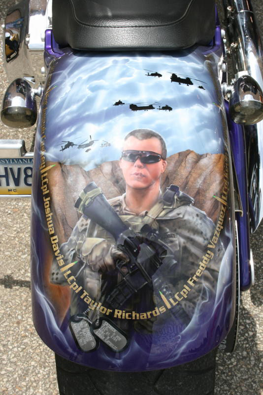 Purple Heart bike