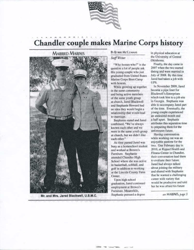 Chandler OK couple