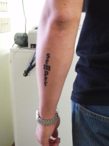 Semper Fidelis Tattoos