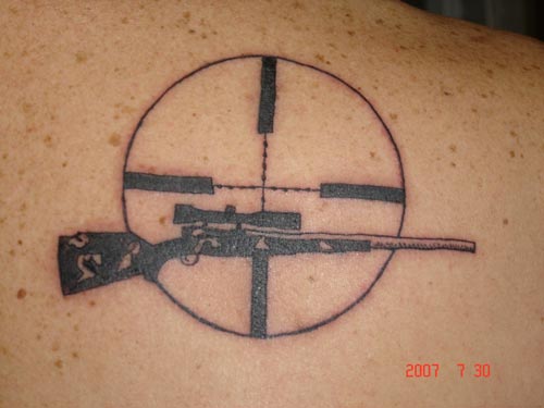 Scout/Sniper Tattoo