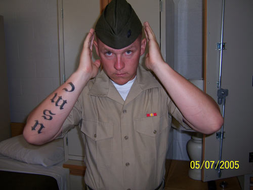 PFC Cunningham’s Tattoo