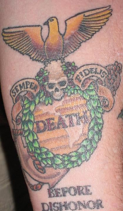 Marine Corps Tattoos