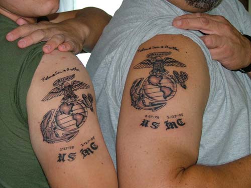 Father and Son Tattoos