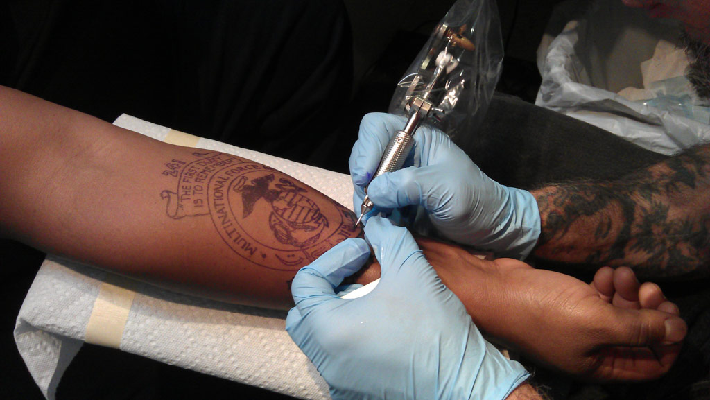 Darryl Bradley Sr. My Beirut ink