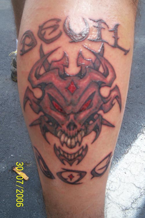 Devil Dog Tattoo