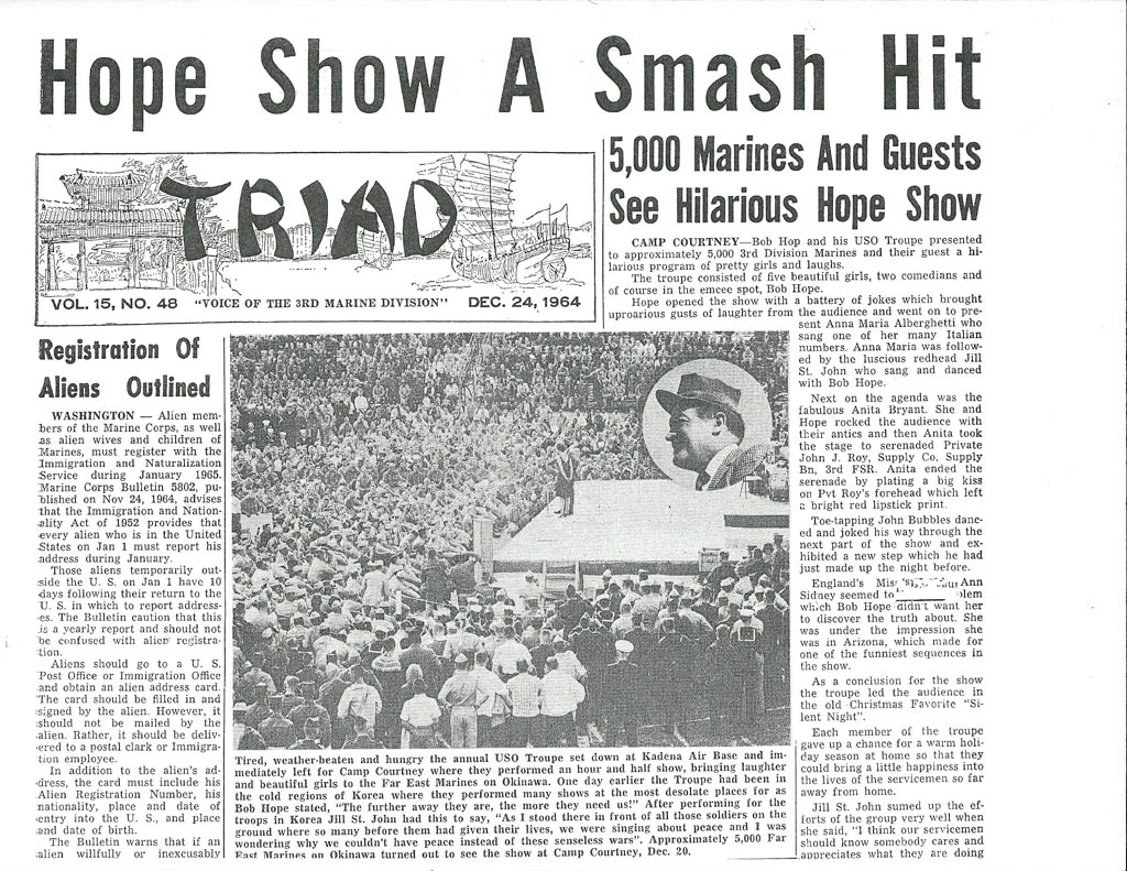 on Bob Hope