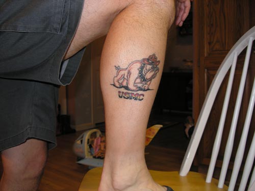 Bulldog Tattoo