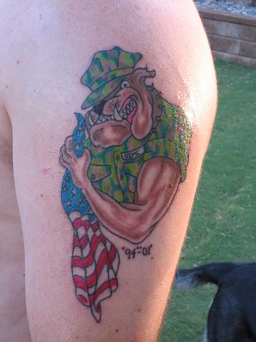 Devil Dog Tattoo