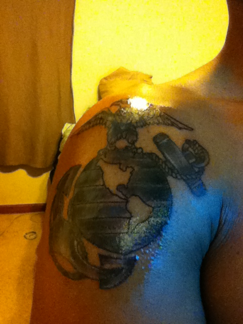 Shoulder Eagle, Globe, and Anchor