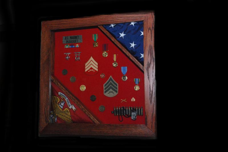 Red Oak Shadow Box
