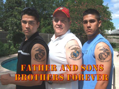 Father’s and Sons’ Tattoos