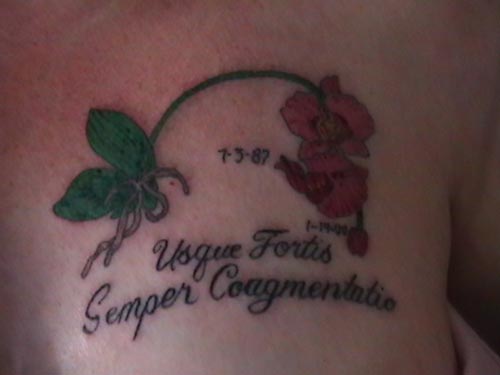 Semper Birthday Tattoo