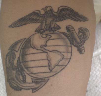 POW, Globe and Anchor