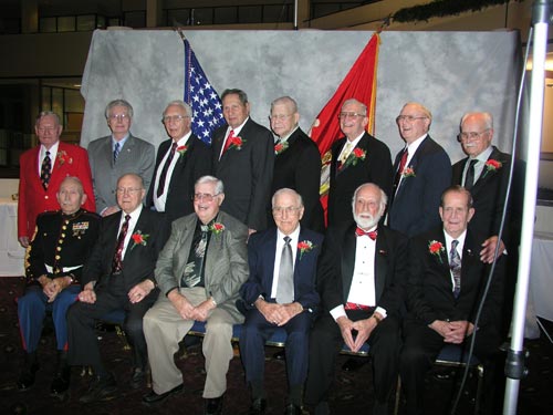 Iwo Jima Veterans in attendance