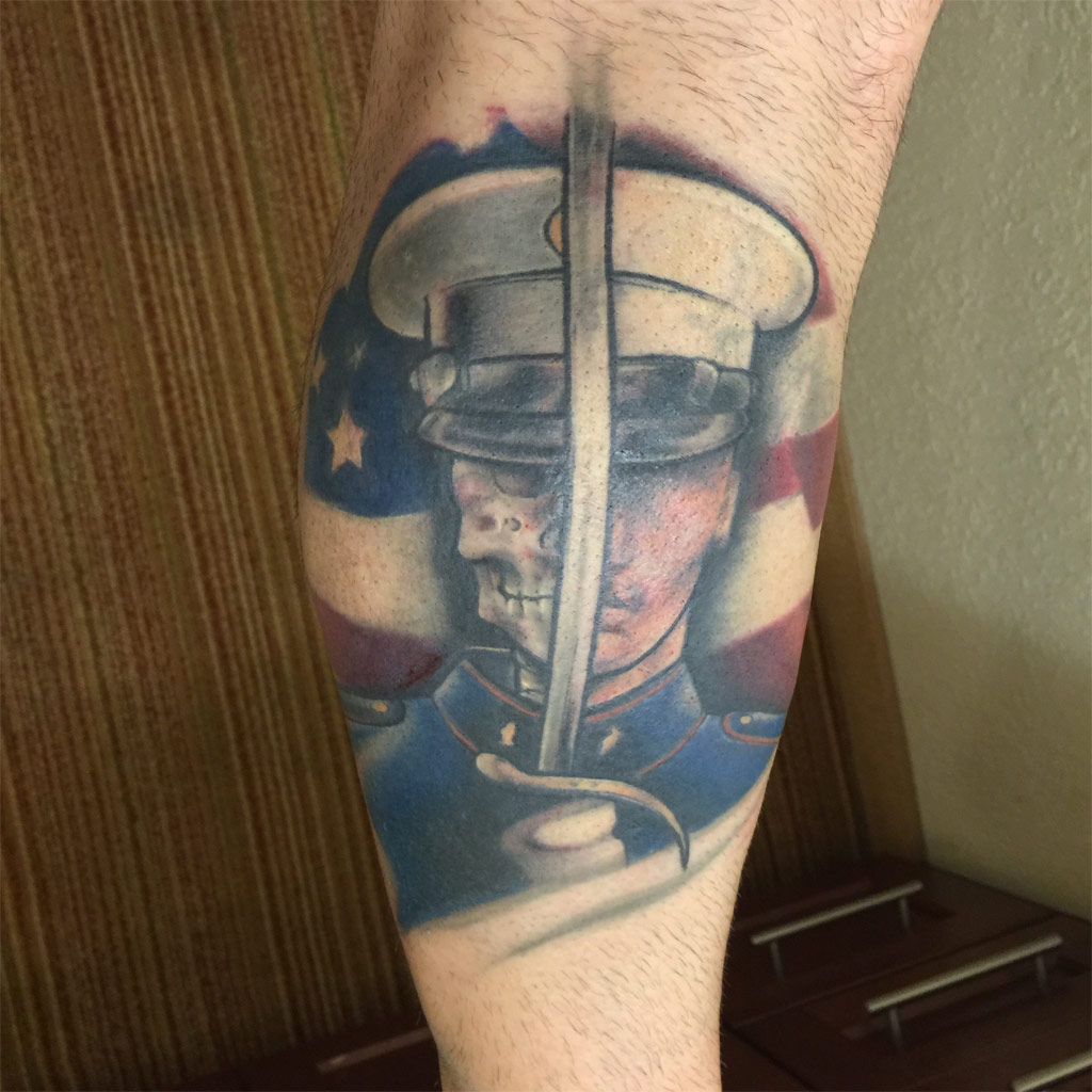 Once A Marine, Always A Marine Tattoo