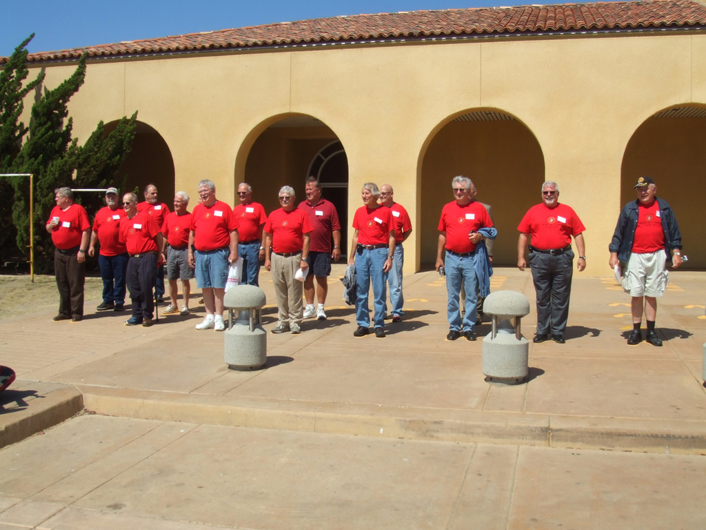 MCRD San Diego Yellow Foot Prints