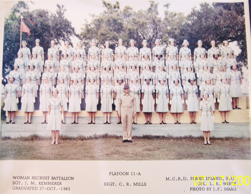 WM Platoon 11-A 1965