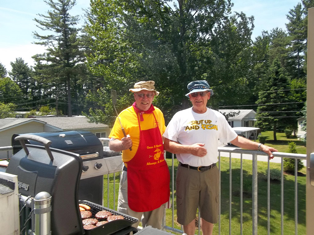 76 and still cooking.. Ooorah!
