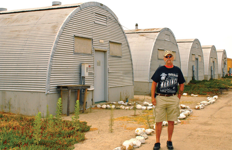 Quonset Huts at MCRD San Diego