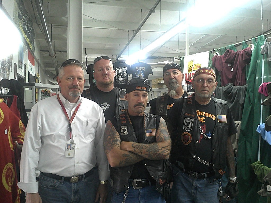 Leathernecks stop by Sgt Grit’s store