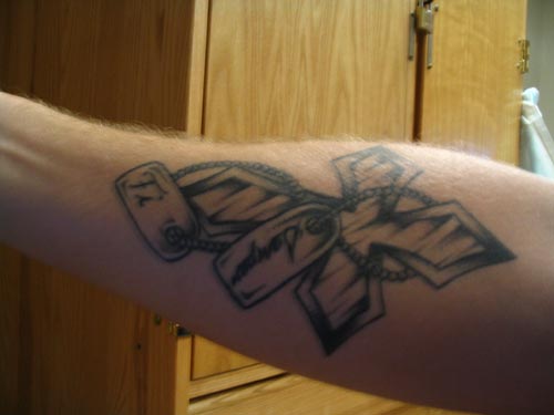 Custom USMC Tattoos